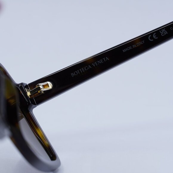 ?️ New Bottega Veneta BV1317SK 002 Sunglasses - Havana Frame, Brown Lenses main image 7